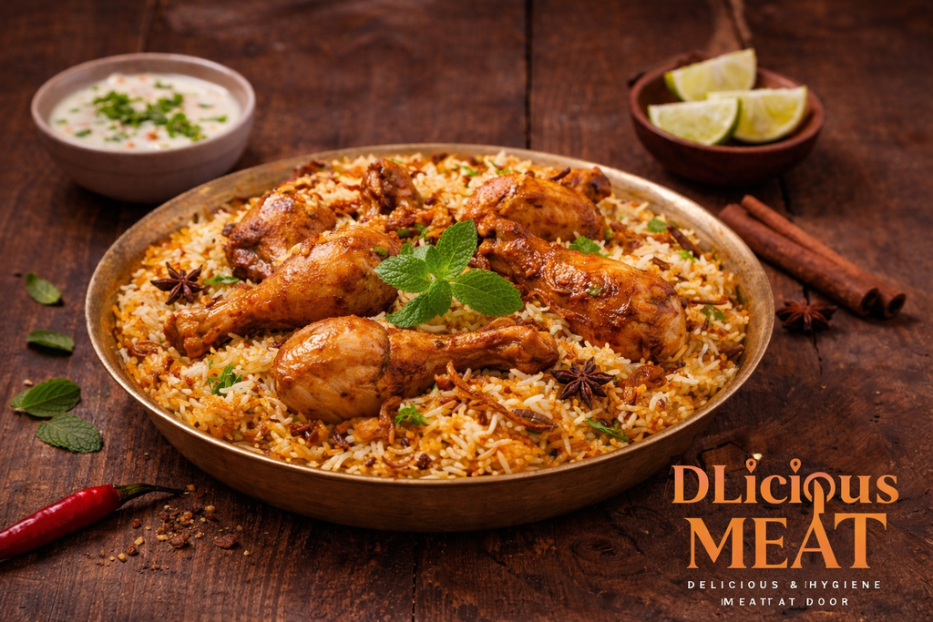 MUGHLAI DEAG BIRYANI PER PLATE